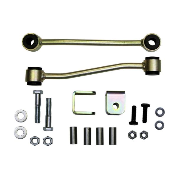 Picture of Sway Bar Extended End Links Front Lift Height 4 Inch Black Rubber Bushings 97-06 Jeep Wrangler 97-06 Jeep TJ Skyjacker