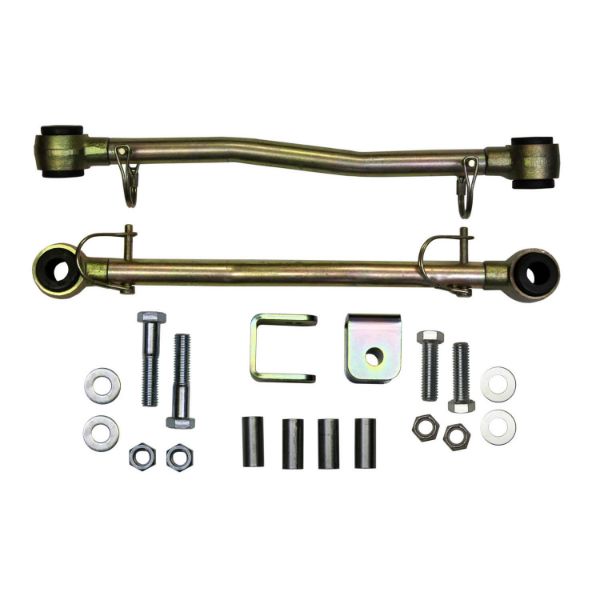 Picture of Sway Bar Extended End Links Disconnect Front Lift Height 8 Inch Double Black Rubber Bushings 84-01 Jeep Cherokee Skyjacker