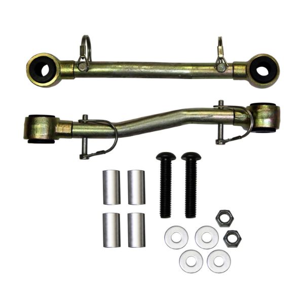 Picture of Sway Bar Extended End Links Disconnect Front Lift Height 2-5 Inch Double Black Rubber Bushings 07-18 Wrangler JK Skyjacker