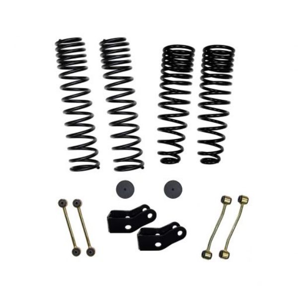 Picture of 2.5 Inch Dual Rate Long Travel Coil Spring Lift Kit with Shock Extensions 2020-2022 Jeep Gladiator JT Non-Rubicon Skyjacker