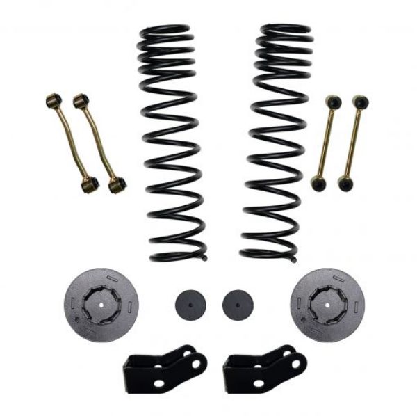 Picture of 2.5 Inch Front Dual Rate Long Travel Coil Spring Lift Kit with Rear Metal Coil Spring Spacers and Shock Extensions 2020-2022 Jeep Gladiator JT Rubicon Skyjacker