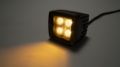 Picture of 2.0 Inch Square Cube Cree LED Lights Pair Chrome Series White/Amber W/Harness 79903 Southern Truck Lifts