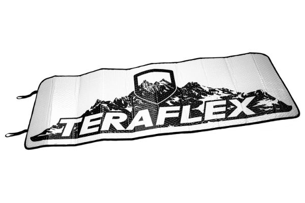 Picture of Jeep JL/Gladiator TeraFlex Windshield Sunshade w/out ADAS For 10-Pres Wrangler/20-Pres Gladiator TeraFlex