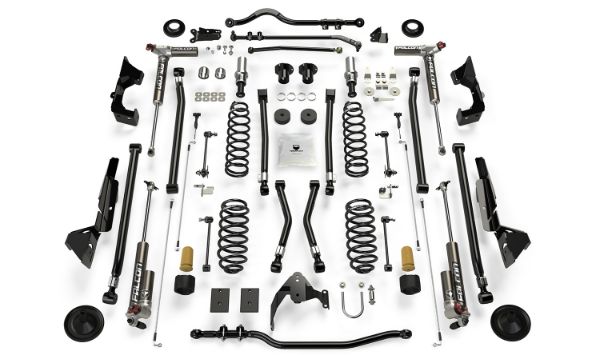 Picture of Jeep JK Long Arm Suspension 6 Inch Alpine RT6 System and Falcon 3.3 Fast Adjust For 07-18 Wrangler JK 4 Door TeraFlex