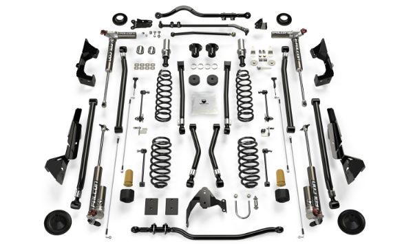Picture of Jeep JK Long Arm Suspension 6 Inch Alpine RT6 System and Falcon 3.3 Fast Adjust For 07-18 Wrangler JK 2 Door TeraFlex