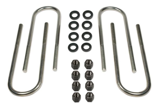 Picture of Rear Axle U-Bolts 73-87 Chevy/GMC Truck/Suburban 3/4 Ton 4WD Lifted By Springs or Add A Leaf Tuff Country