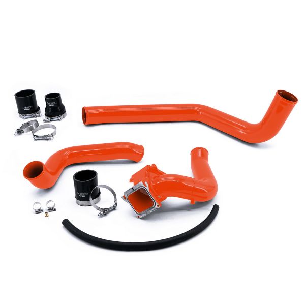 Picture of 2004.5-2005 Chevrolet / GMC Intercooler Charge Pipe Bundle M&M Orange