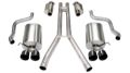 Picture of 2.5 Inch Cat-Back Sport Dual Exhaust 3.5 Inch Black Tips 2004-08 Cadillac XLR 4.6L V8 Stainless Steel Corsa Performance
