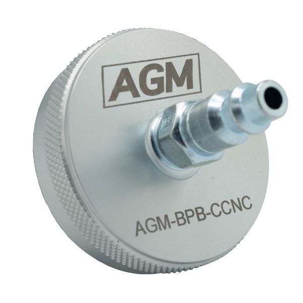 Picture of CNC Brake Reservoir Cap Silver AGM Products