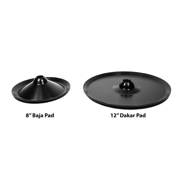 Picture of Jack Pad 8 inch Dished Shape Baja Seires Pad Only Black AGM Products