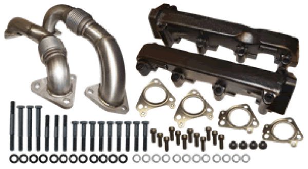 Picture of ATS Pulse Flow Exhaust Manifold Kit Fits 2001-2004 6.6L Duramax