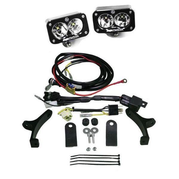 Picture of Motorcycle Headlight A/C LED Race Light Red Squadron Pro Baja Designs