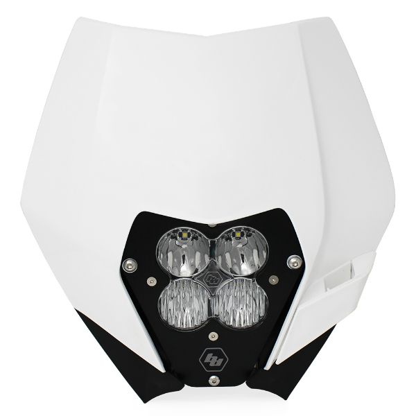 Picture of KTM Headlight Kit DC 08-13 W/Headlight Shell White XL Pro Series Baja Designs