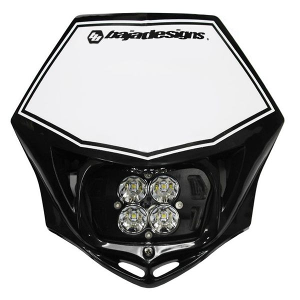 Picture of Motorcycle Race Light LED AC Black Squadron Sport Baja Designs
