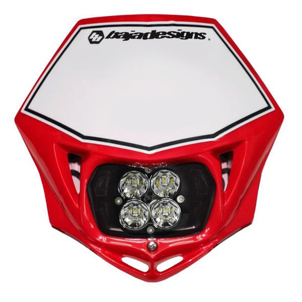 Picture of Motorcycle Race Light LED DC Red Squadron Sport Baja Designs