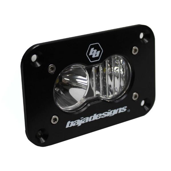 Picture of LED Work Light Clear Lens Driving Combo Pattern Flush Mount Each S2 Sport Baja Designs