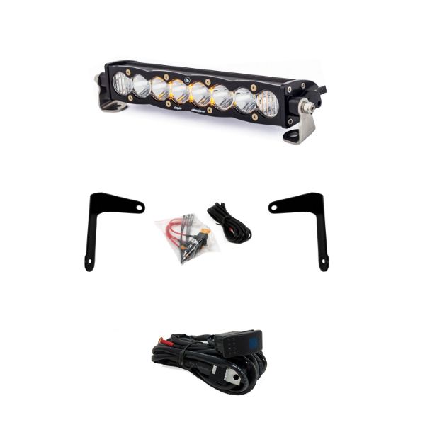 Picture of Can-Am X3 Shock Mount Kit w/10 Inch S8 Light Bar Clear Baja Designs
