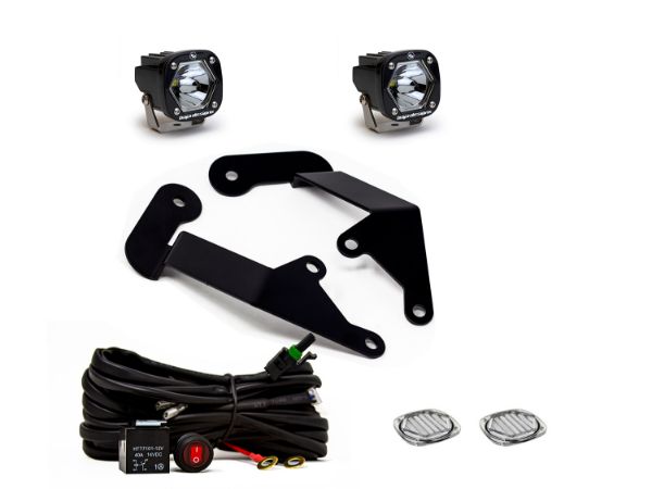Picture of Ford Bronco Sport A-Pillar Kit S1 Clear Baja Designs