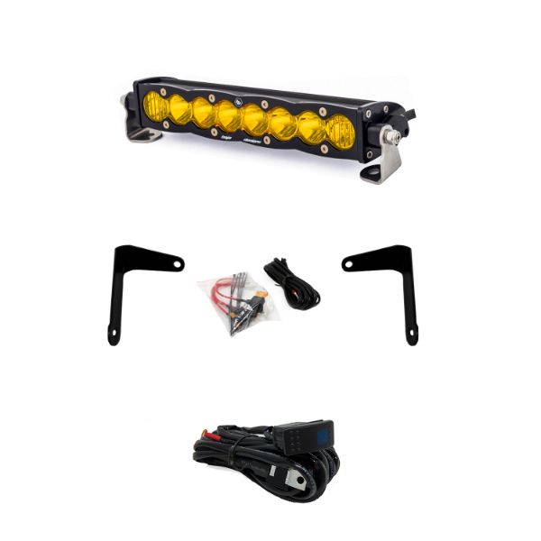 Picture of Can-Am X3 Shock Mount Kit w/10in S8 Light Bar Amber Baja Designs
