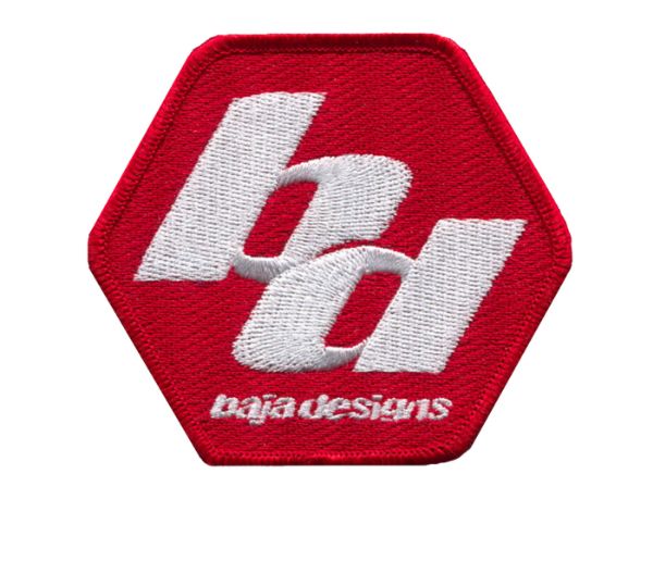 Picture of Baja Designs Patch 3x3 Inch Red/White