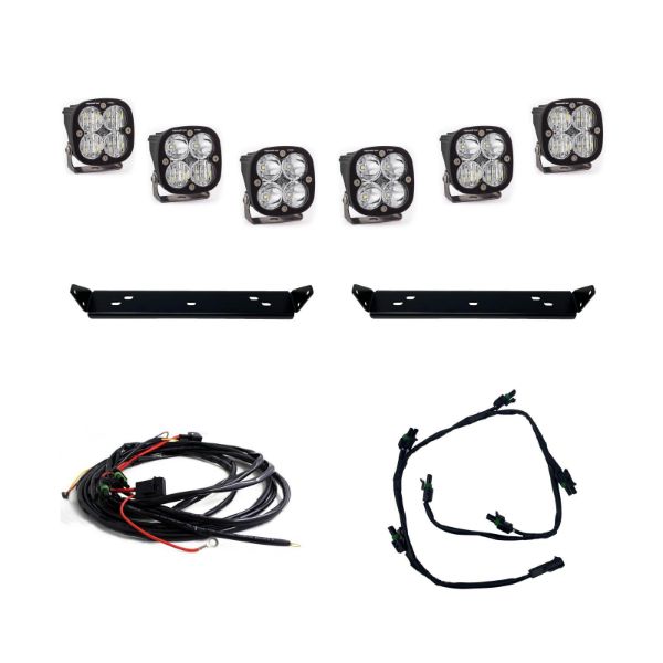 Picture of Squadron Pro Behind Grill Kit fits 21-On Ford Raptor Baja Designs