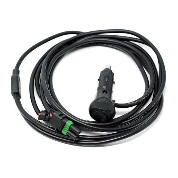 Picture of 10 Foot Wire Harness w/12v Cigarette Plug-2 Light Max 85 Watts Baja Designs