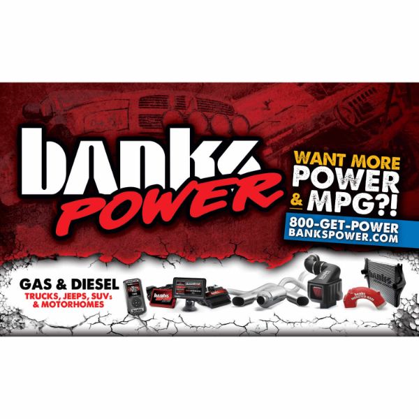 Picture of Banner Logo/Website-36 Inch X 60 Inch Banks Power