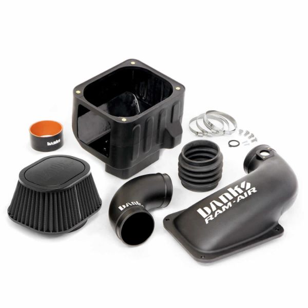 Picture of Ram-Air Cold-Air Intake System Dry Filter 13-14 Chevy/GMC 6.6L LML Banks Power