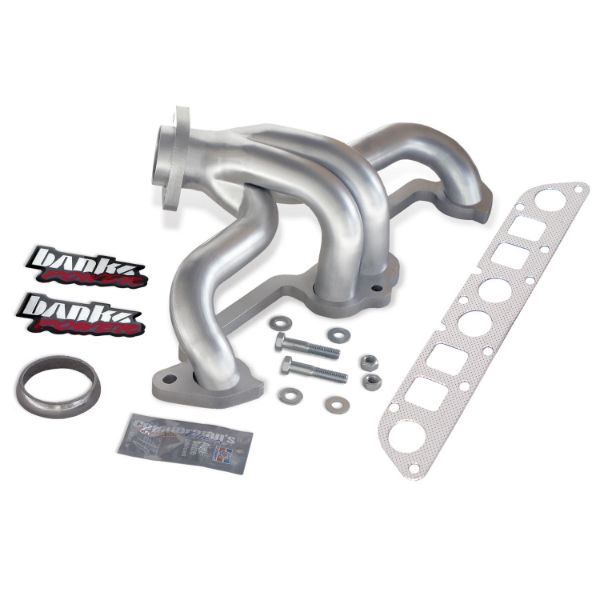 Picture of Torque Tube Exhaust Header System 91-02 Jeep 2.5L Wrangler Banks Power