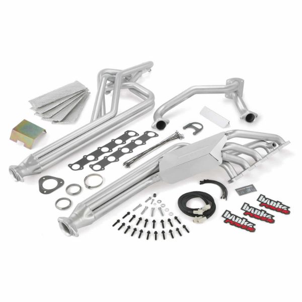 Picture of Torque Tube Exhaust Header System 06-10 Ford F-53 6.8L V-10 Class-A Motorhome Banks Power