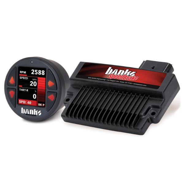 Picture of Banks SpeedBrake with Banks iDash 1.8 Super Gauge for use with 2004-2005 Chevy 6.6L LLY Banks Power