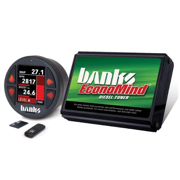 Picture of Economind Diesel Tuner (PowerPack Calibration) W/iDash 1.8 DataMonster 07-10 Chevy 6.6L LMM Banks Power