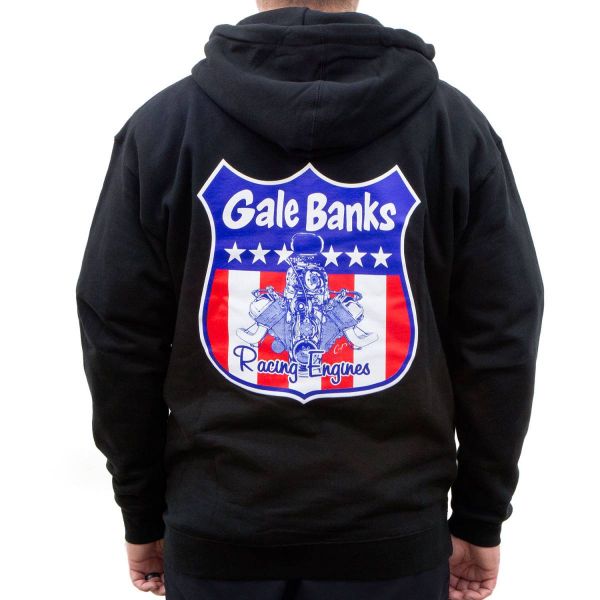 Picture of Hoodie Large Gale Banks Racing Engines Zip Hoodie Banks Power