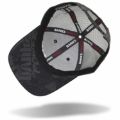Picture of Power Hat Twill/Mesh Black/Gray/WhiteRed Curved Bill Snap Backstrap Banks Power