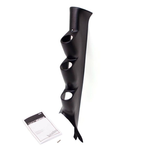 Picture of Pillar Mount 3 Gauge full length Black for 11-16 Ford F250/F350/F450/F550 Banks Power