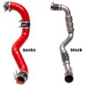 Picture of Boost Tube Upgrade Kit Red Powder Coated (Set) for 17-19 Chevy/GMC 2500/3500 6.6L Duramax L5P Banks Power