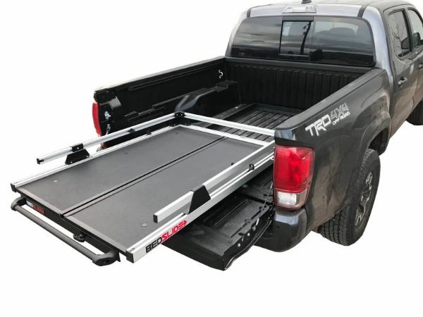 Picture of Toyota Tacoma 16-17 6 Foot Bed No-Drill Factory Mount Install Kit Bedslide