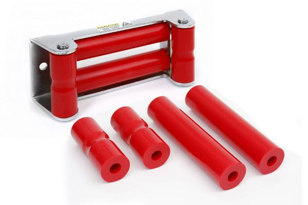 Picture of Roller Fairlead Rope Rollers For Synthetic Winch Rope Red Daystar