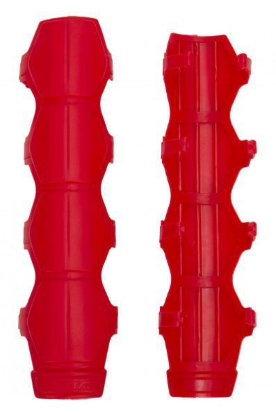 Picture of Universal Shock and Steering Stabilizer Armor Red Includes Mounting Rings Set of 4 Daystar