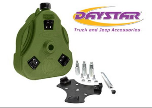Picture of 07-14 FJ Cruiser Cam Can Green Complete Kit Non-Flammable Liquids Includes Spout Daystar