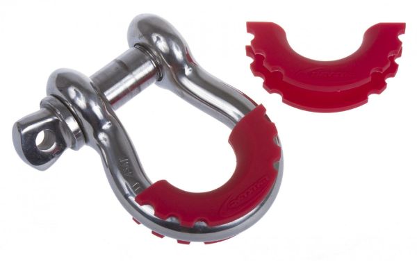 Picture of D-RING / Shackle Isolator Red Pair Daystar
