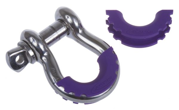 Picture of D-RING / Shackle Isolator Purple Pair Daystar