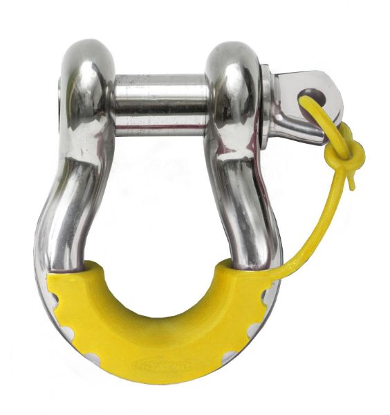 Picture of D Ring Lockers / Shackle Isolators Yellow Pair Daystar