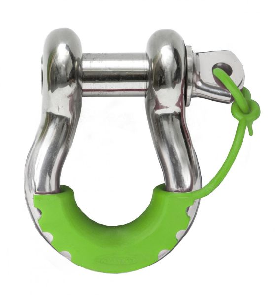 Picture of Locking D Ring Isolators Fluorescent Green Pair Daystar