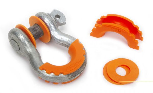 Picture of D-Ring Isolator and Washers Fl. Orange Daystar