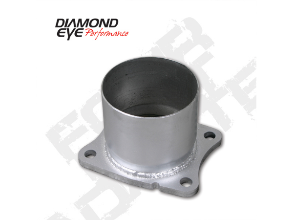 Picture of Exhaust Flange 4 Inch Aluminized For 01-07.5 Silverado/Sierra 2500/3500 Performance Series Diamond Eye