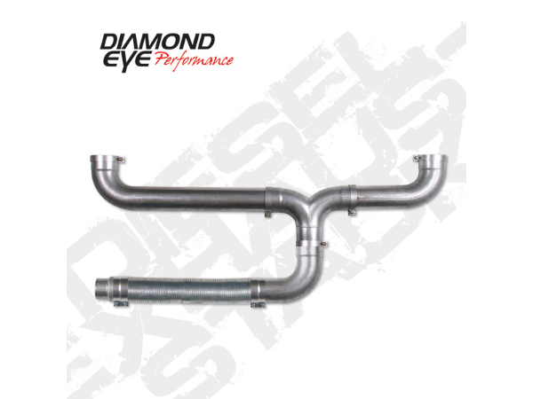 Picture of Universal Stack Kit 5 Inch Aluminized Performance Series Diesel Exhaust Kit Diamond Eye
