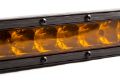 Picture of 12 Inch LED Light Bar  Single Row Straight Amber Flood Each Stage Series Diode Dynamics