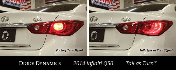 Picture of 2014-2017 Infiniti Q50 Tail as Turn Module (USDM) (pair) Diode Dynamics
