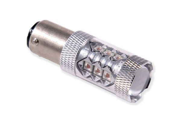 Picture of 1157 LED Bulb XP80 LED Red Single Diode Dynamics